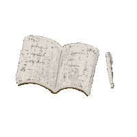 nobinobi_design study pen notebook stationery Sticker