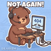 Support Oops GIF by BEARISH