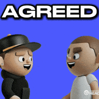 Shake Hands Yes GIF by OneFootball Heads