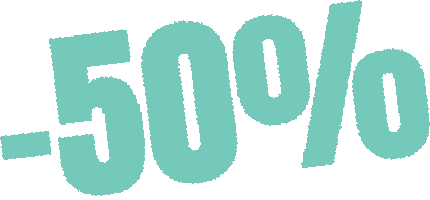 50 Sticker by Modress