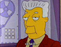 Broadcasting Season 3 GIF by The Simpsons