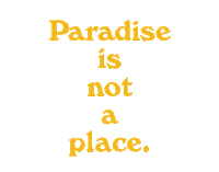 Paradise Sticker by Oh Babushka