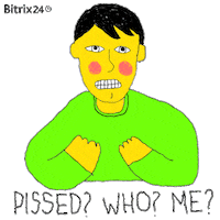 Angry Over It Sticker by Bitrix24