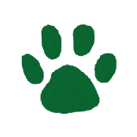Cougar Paw Sticker by Edward B Cole Sr Academy