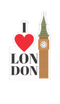 London Sticker by Juwel-lettering