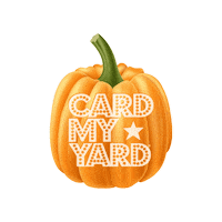 Carving Pumpkin Sticker by CardMyYard
