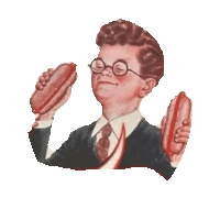 Hot Dog Sticker by imoji