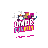 Fun Run Sticker by OMDC Dental Clinic