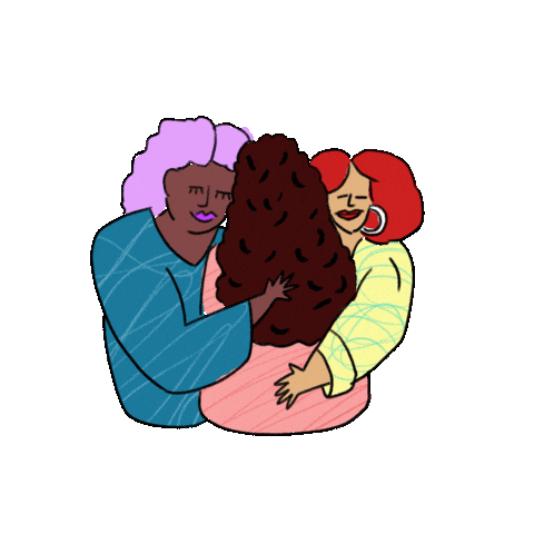 Support Each Other Building Community Sticker by LA vs. Hate