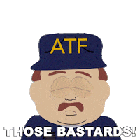 Bastards Sticker by South Park