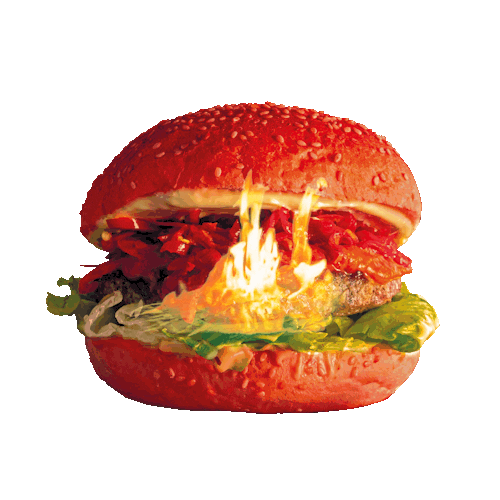 Fire Redhot Sticker by Pasibus