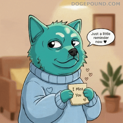 Miss You Love GIF by Doge Pound