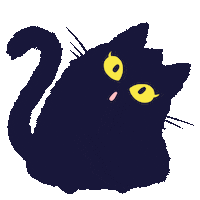 Cat What Sticker