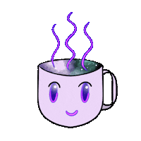 space smile Sticker by Ashley Slade Art