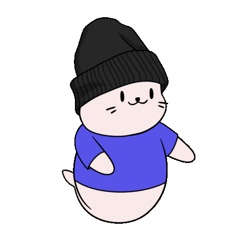 Happy Dance Sticker by Sappy Seals Community