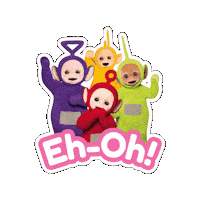 Hello Sticker by Teletubbies