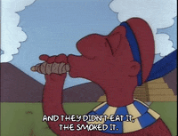 season 3 smoking GIF
