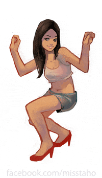 girls generation animation GIF