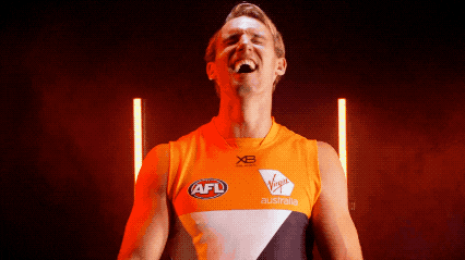 laugh afl GIF by GIANTS