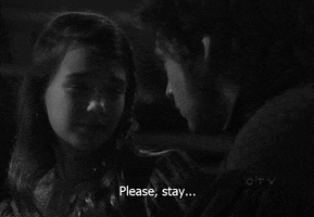 black and white love GIF