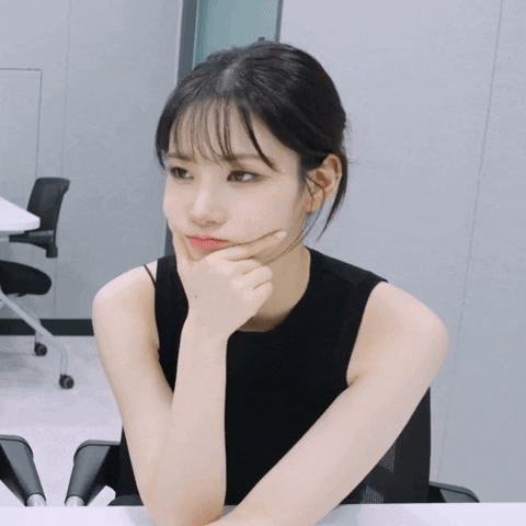Serious K Pop GIF