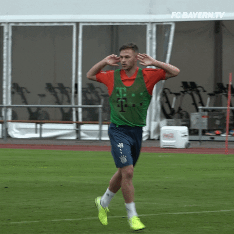 Celebrate Joshua Kimmich GIF by FC Bayern Munich