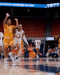 Basketball Celebration GIF by Auburn Tigers
