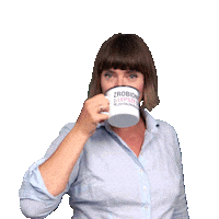 Coffee Cup Sticker by Pani Swojego Czasu