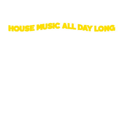 House Music Clouds Sticker by Exchange LA