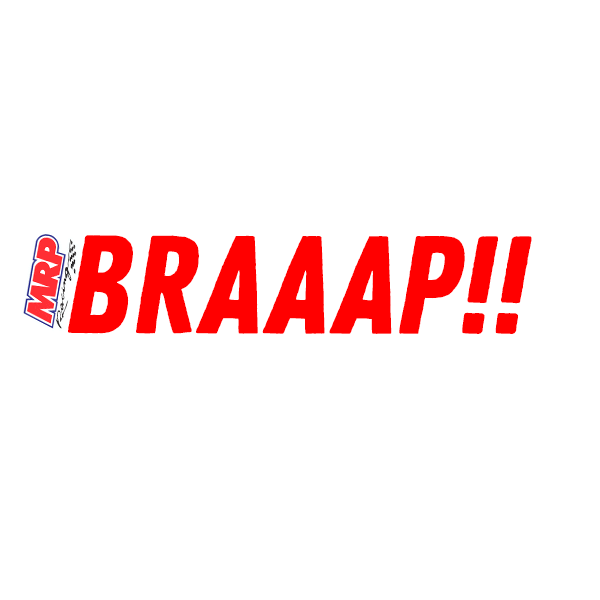 MRPRACING giphyupload braaap Sticker