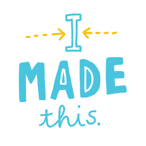 Art Create Sticker by Linzie Hunter