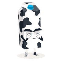 Vegan Milk Sticker by androsveggie