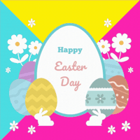 Eastercelebration Eastergif GIF by sendwishonline.com