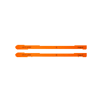 Ski Sticker by VECTOR GLIDE