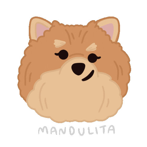 Happy Dog Sticker by Ann of Facedit
