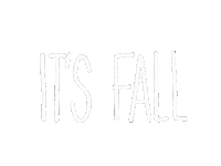 Its Fall Autumn Sticker