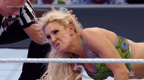 charlotte flair wrestling GIF by WWE