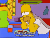 Confused Season 10 GIF by The Simpsons
