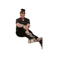 momofoster skate roller rollerskate rolla Sticker