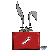 BirdBorn work office snack lunch Sticker