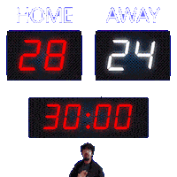 24 Away Sticker
