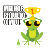 alinechica projeto natureza sapo restaura Sticker