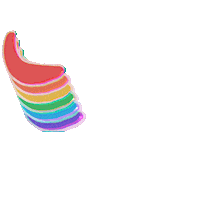 Rainbow Glow Sticker by subtlestrokes