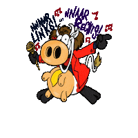 Linksrechts Sticker by Kuussegat