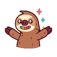 Hugging Hug Sticker by Sloooths