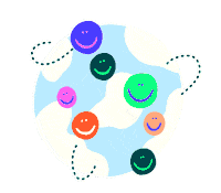 Happy Smiley Face Sticker by Going