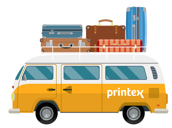Printex giphyupload travel vw vwbus Sticker