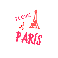 Paris Love Sticker by Maríatours S.A