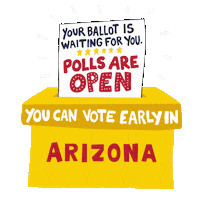 Vote Early Election 2020 Sticker by Creative Courage