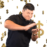 Money Cash Sticker by Kosmik Brands